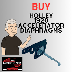 Holley 1920 Accelerator Pump Diaphragm